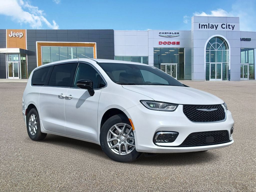 2026 Chrysler Pacifica PACIFICA SELECT in Bright White Clear-Coat Exterior Paint — front three-quarter view